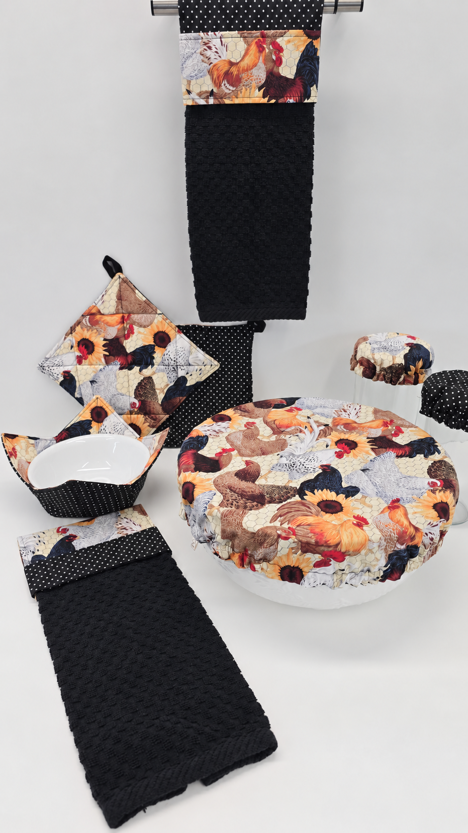 Hen House - Reversible Bowl Cozy