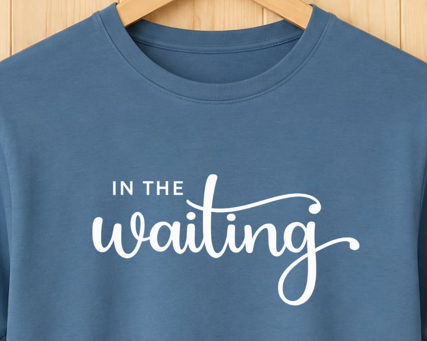 In The Waiting Tee -Bold Faith