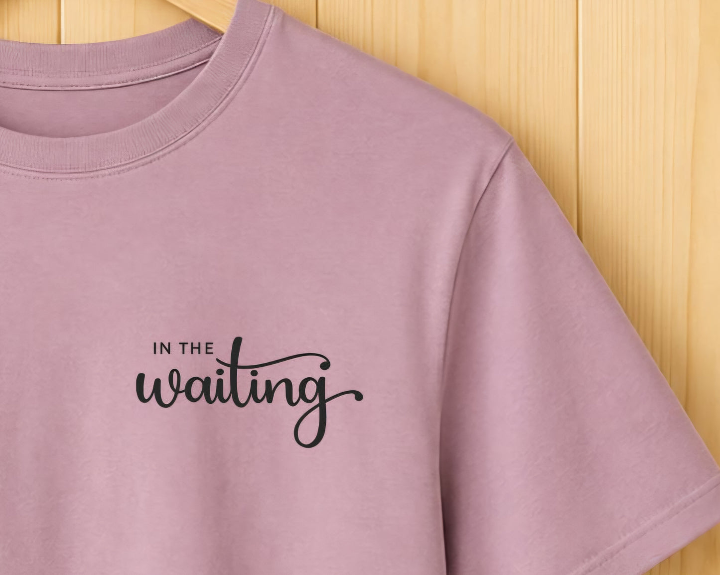 In The Waiting Tee - Quiet Faith