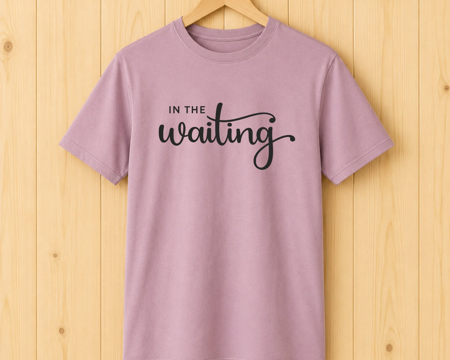 In The Waiting Tee -Bold Faith