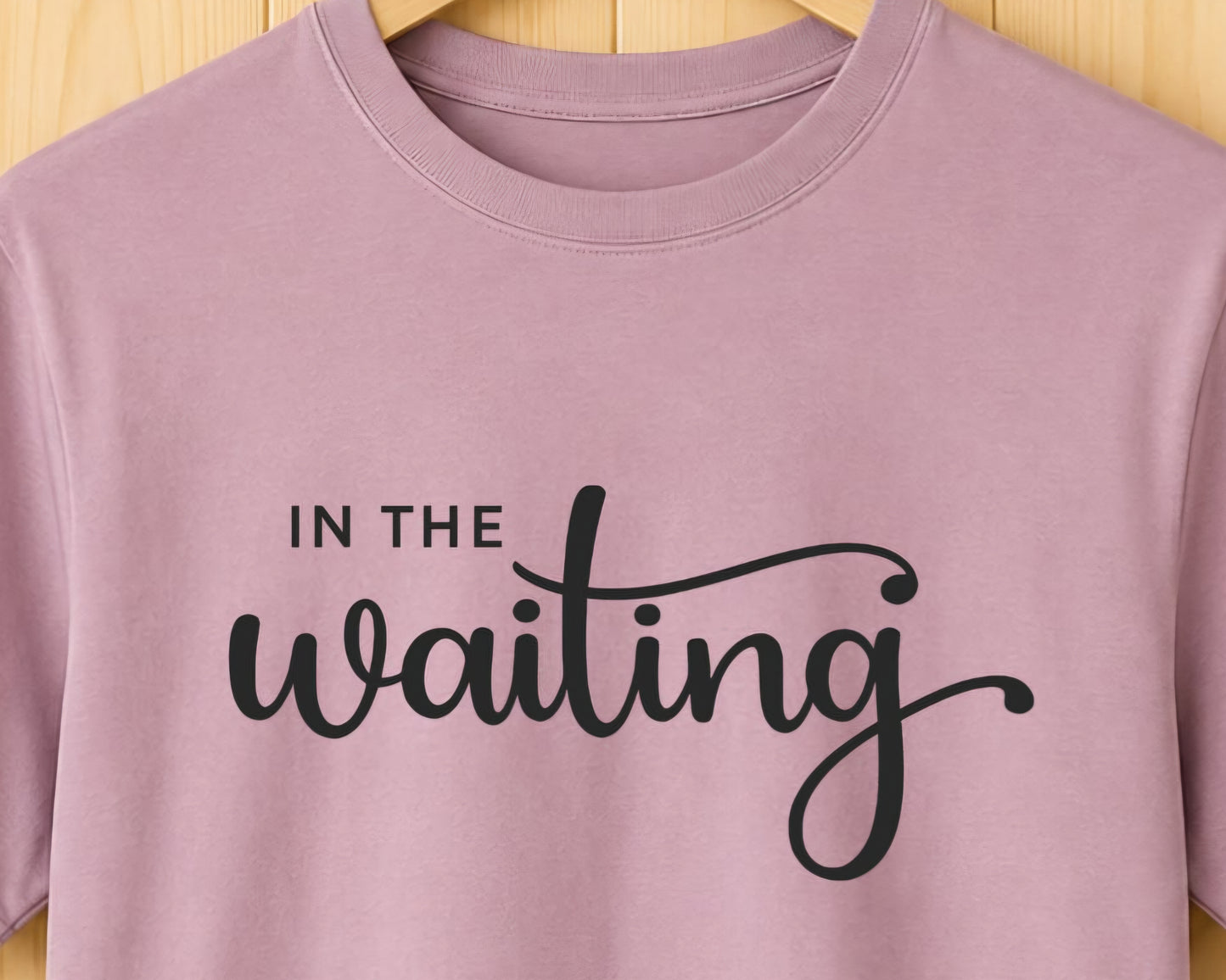 In The Waiting Tee -Bold Faith