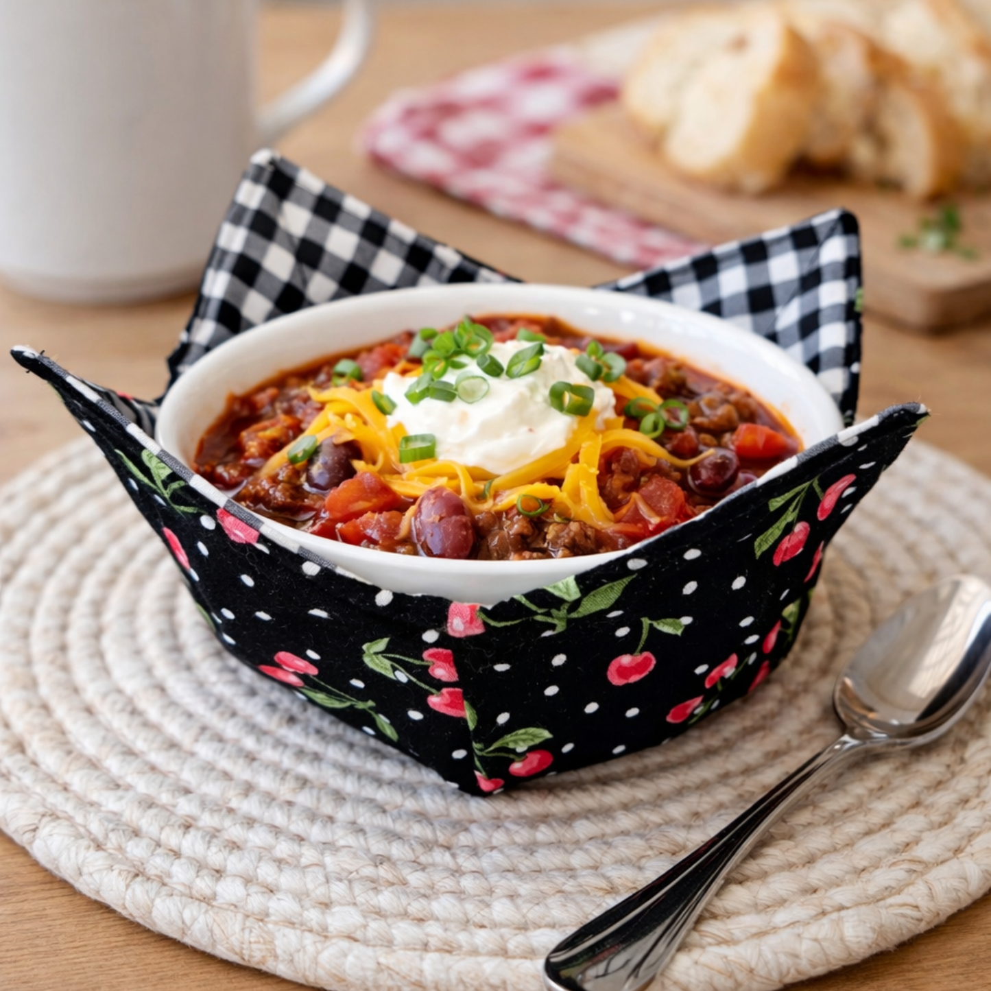 Cherries Jubilee Bowl Cozy